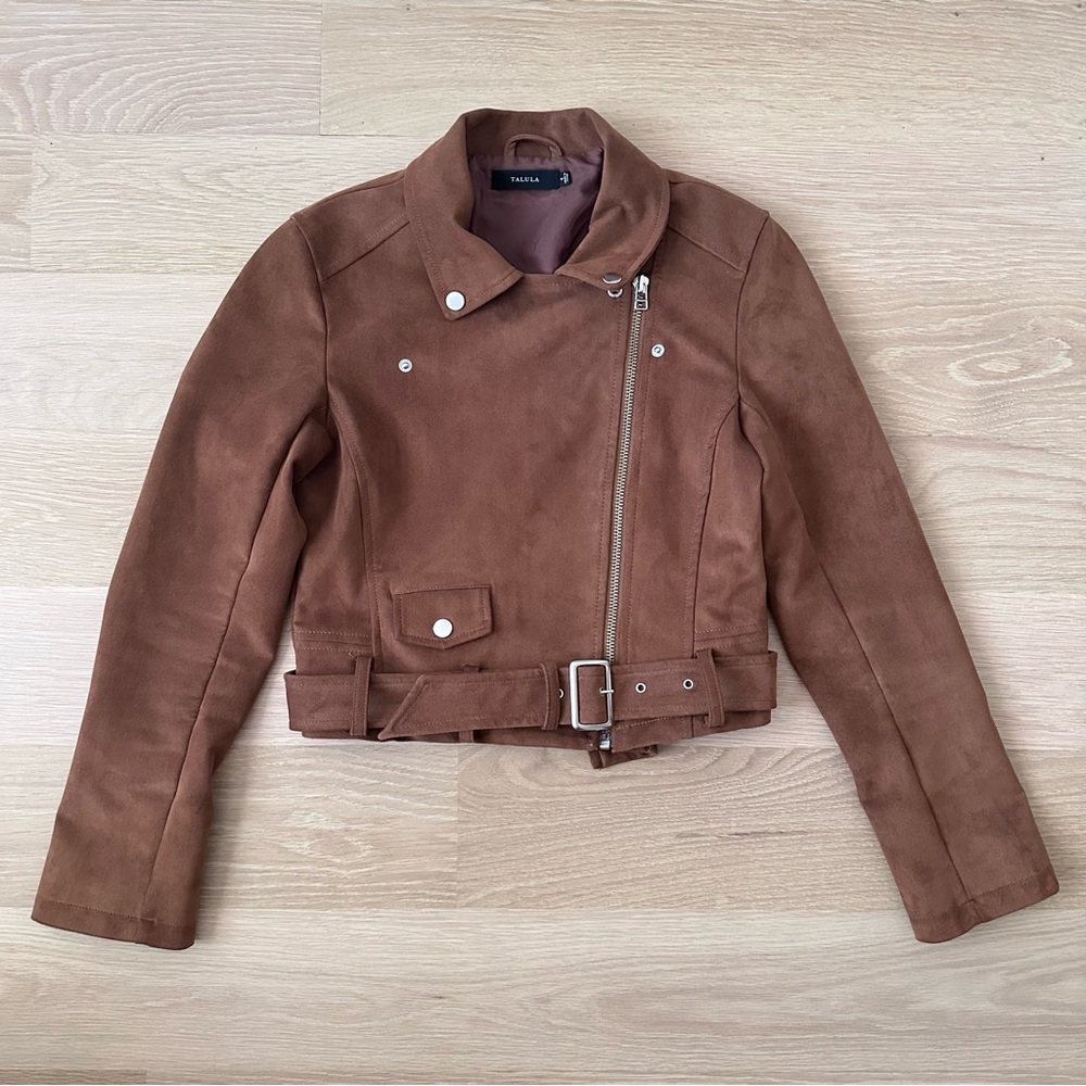 TALULA JACKET - BROWN - SIZE SMALL